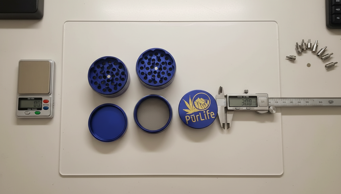 Custom Design 4-Part Premium Metal Grinder